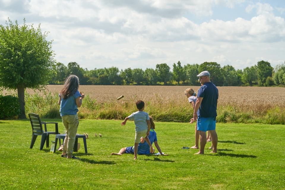 Spelen in de tuin